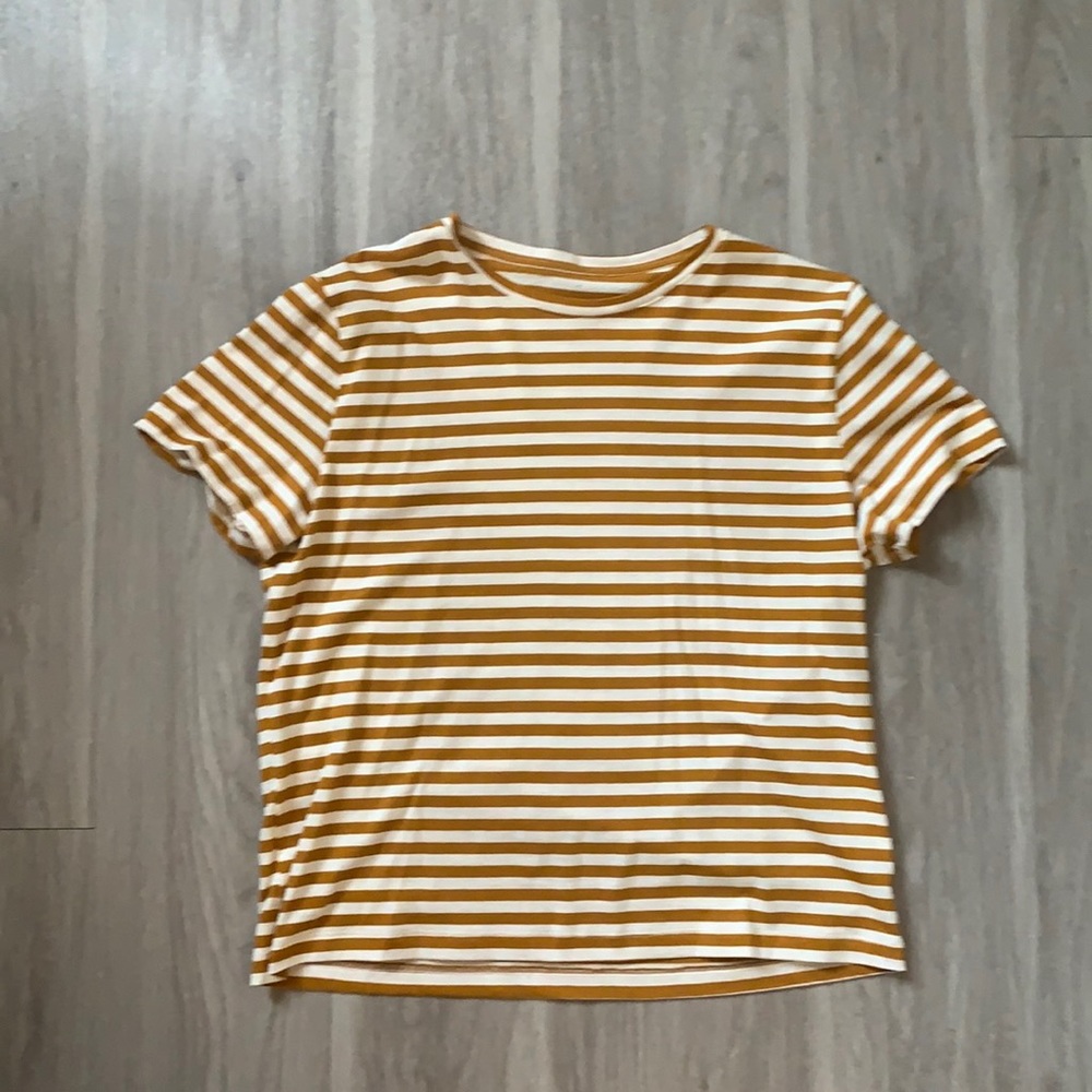 Everlane organic cotton box cut t. Size medium